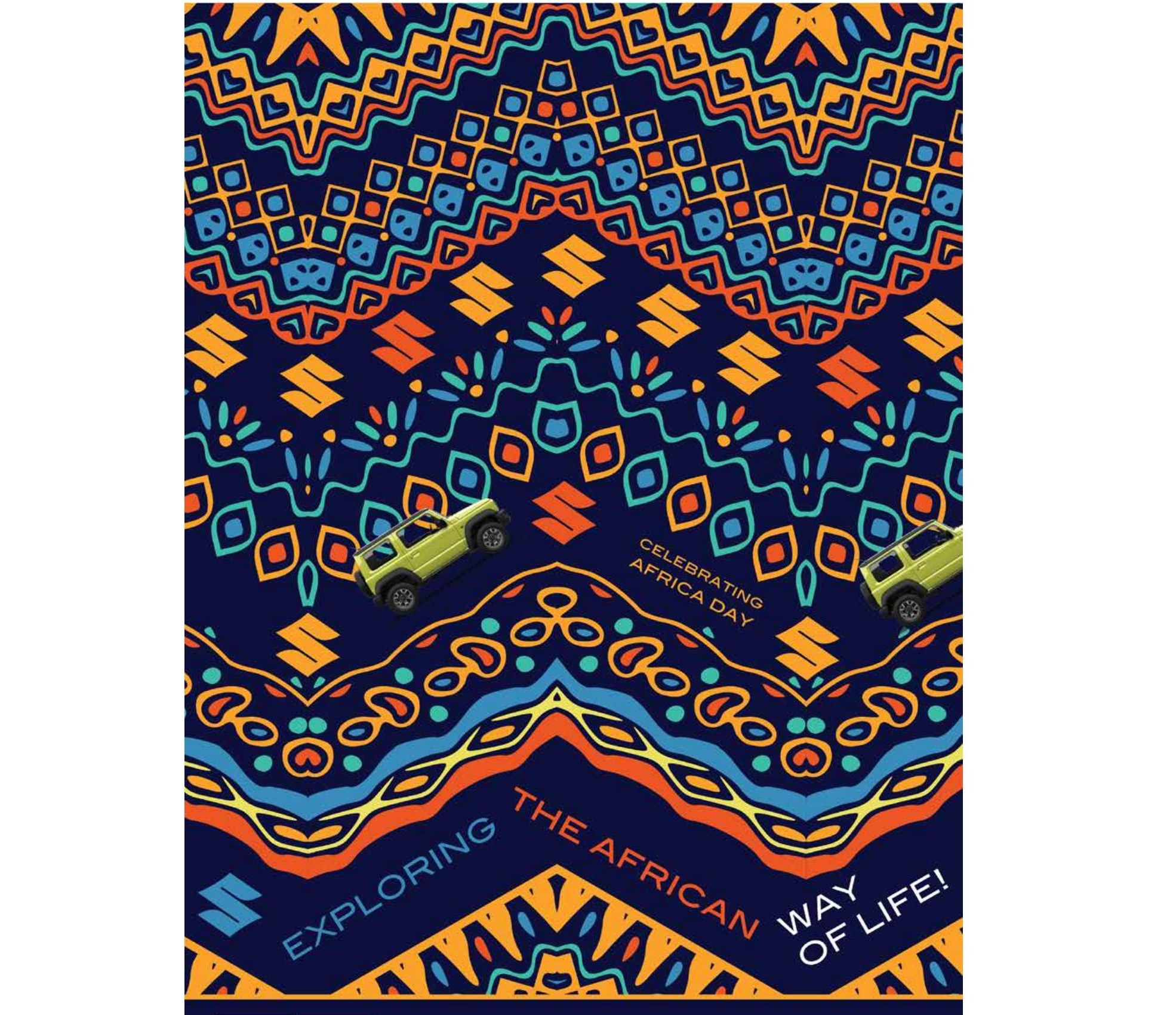 Suzuki Zimbabwe — Africa Day promotional graphic